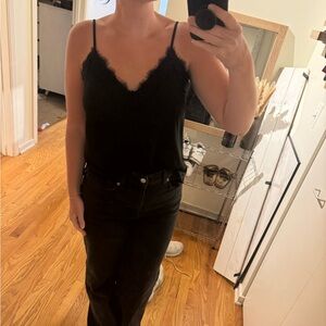 BP black lace cami